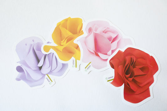 Paquete stickers rosas