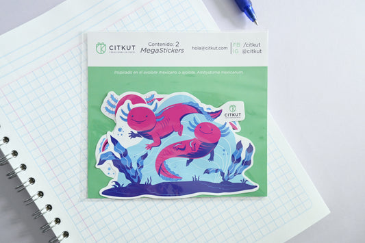 Megastickers Ajolote